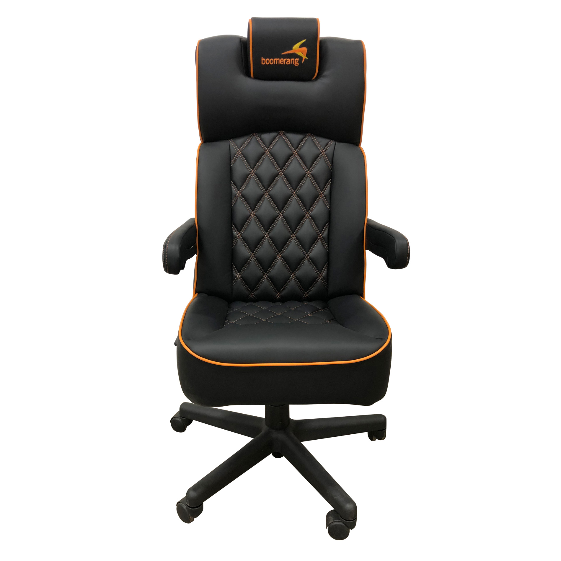 0319 Custom Chair Black Orange 1269