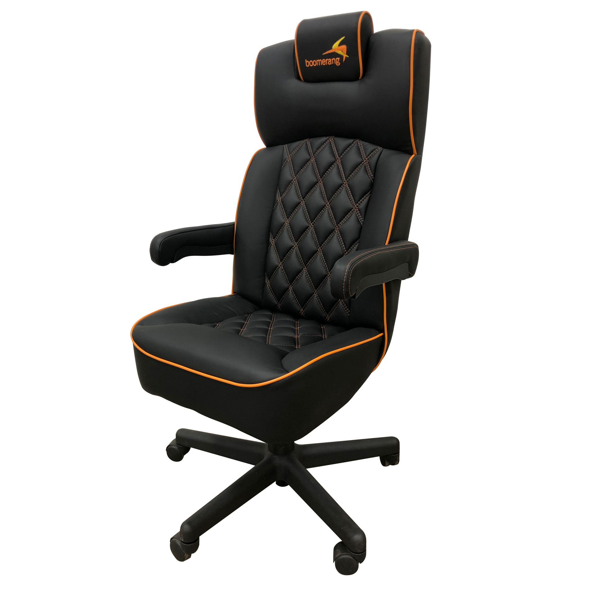 0319 Custom Chair Black Orange 1270