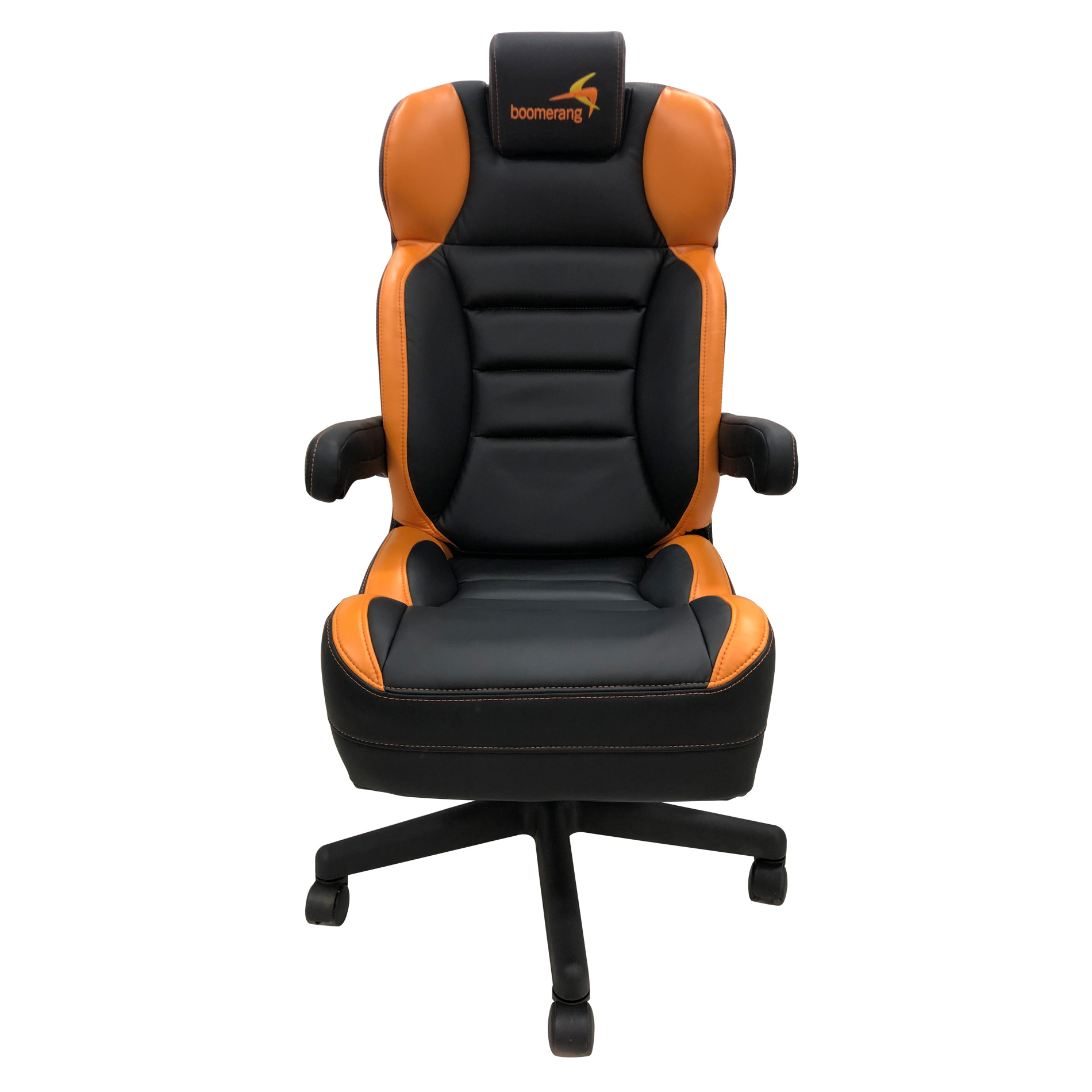 0319 Custom Chair Black Orange 1282