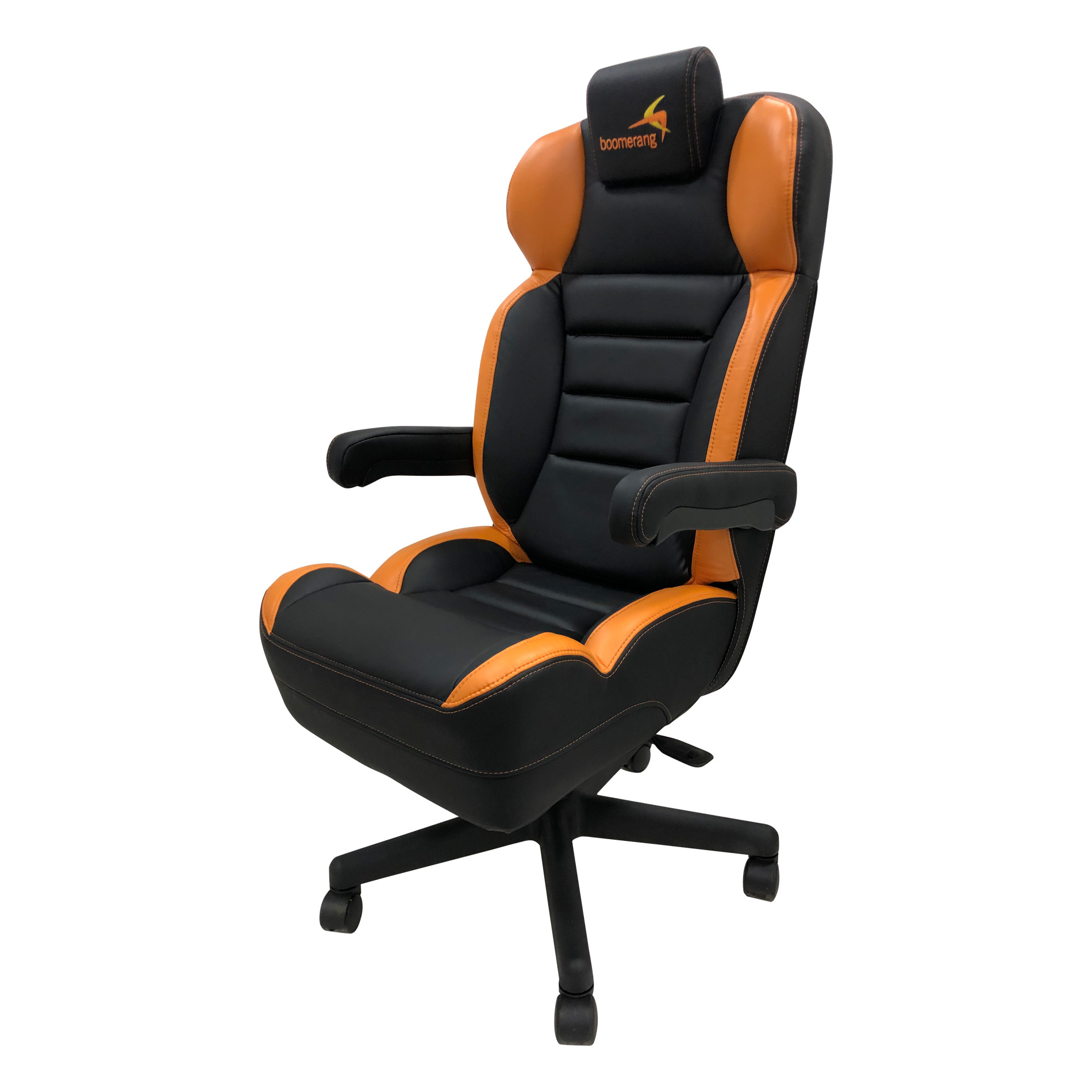 0319 Custom Chair Black Orange 1283