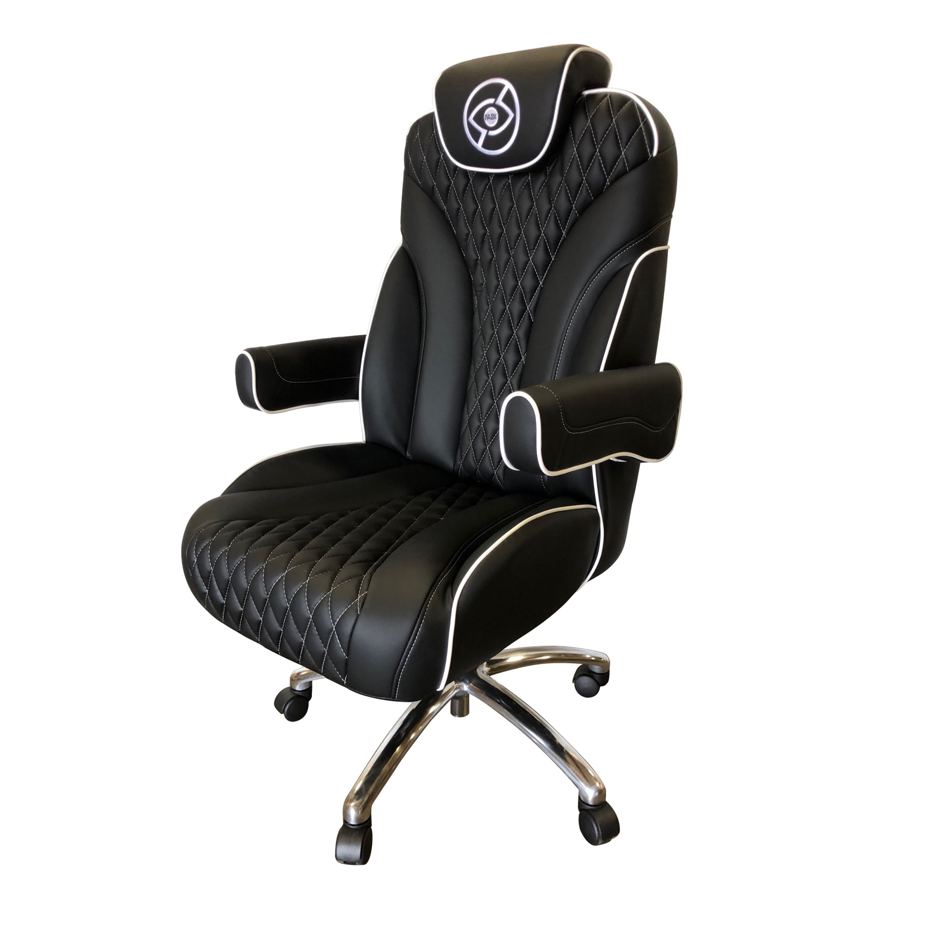 0319 Custom Chair Black White 02
